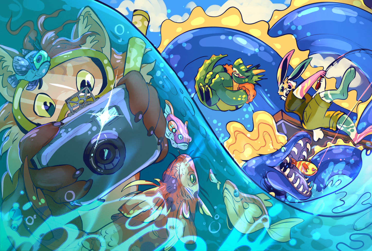 Camp Chimera Postcards