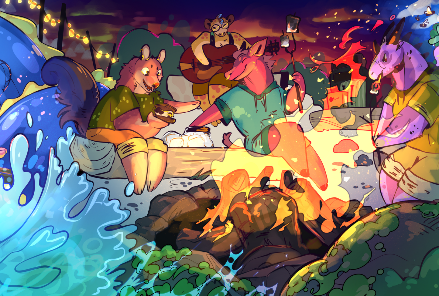 Camp Chimera Postcards