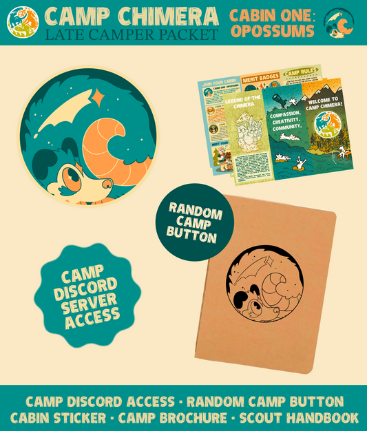 Cabin 1: Opossums LATE CAMPER PACKET
