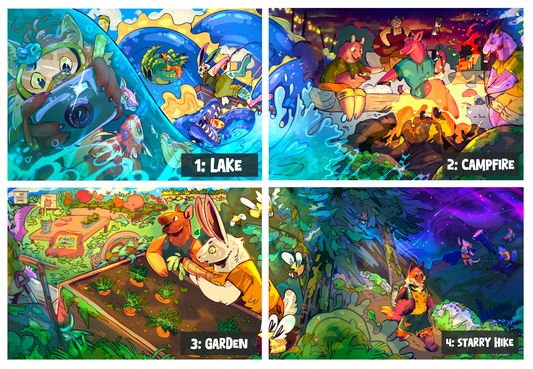 Camp Chimera Postcards