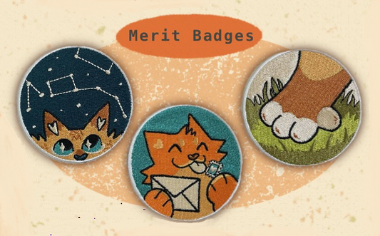 Merit Badge Embroidered Patches